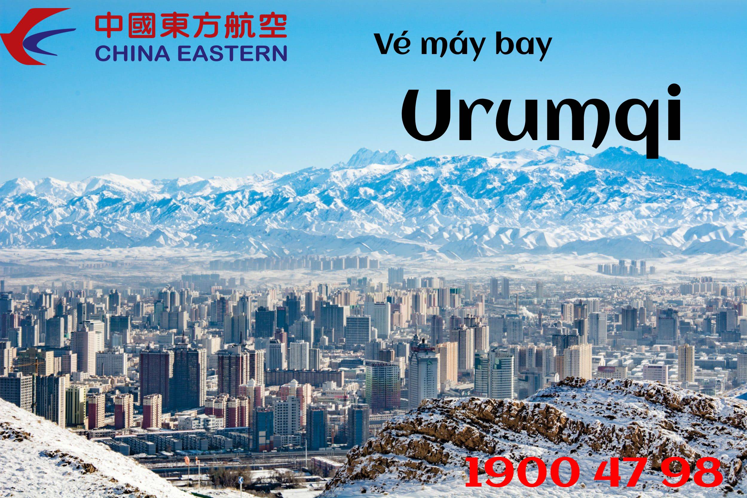 Vé máy bay đi Urumqi