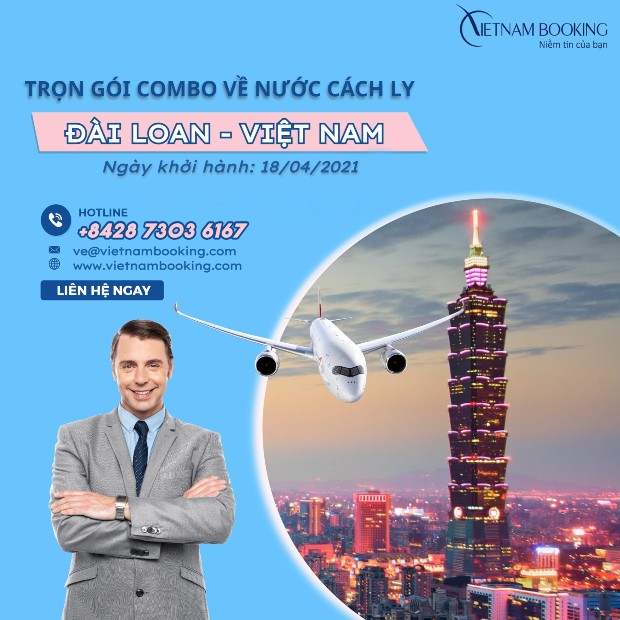 Thông tin chuyến bay Đài Loan về Việt Nam