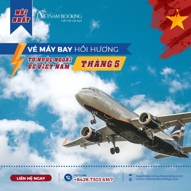 Vé máy bay từ nước ngoài về Việt Nam