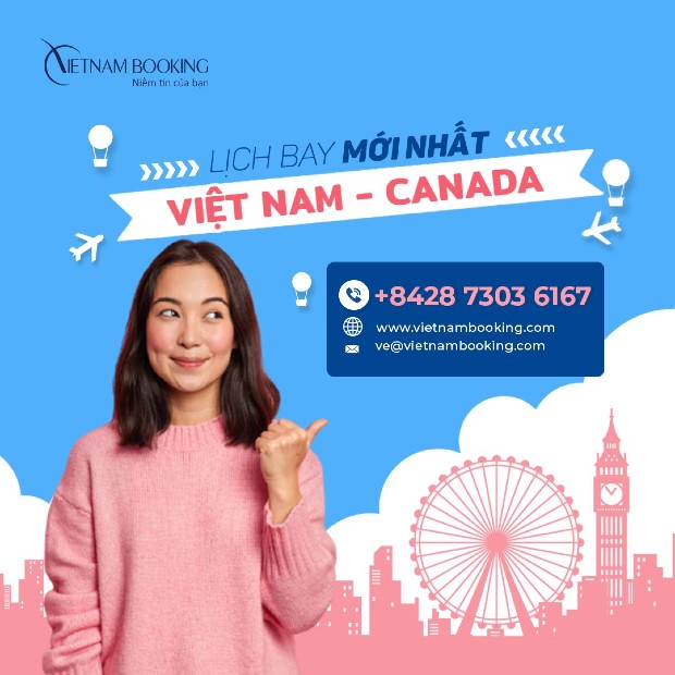 Chuyến bay từ Việt Nam đi Canada