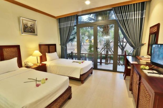 Phòng ngủ tại Lotus Vũng Tàu Resort